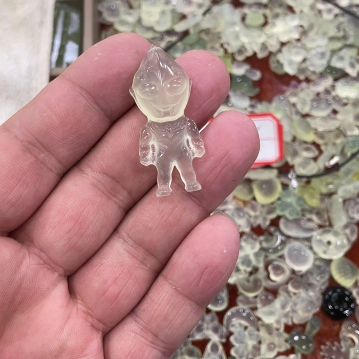蛇纹石玉合金颈饰