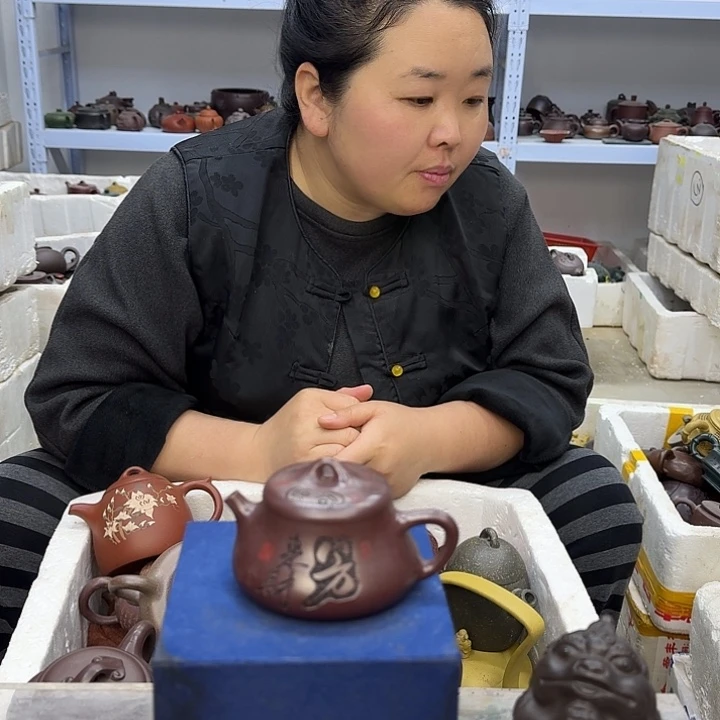 茶壶紫砂宜兴紫砂壶瑕疵处理