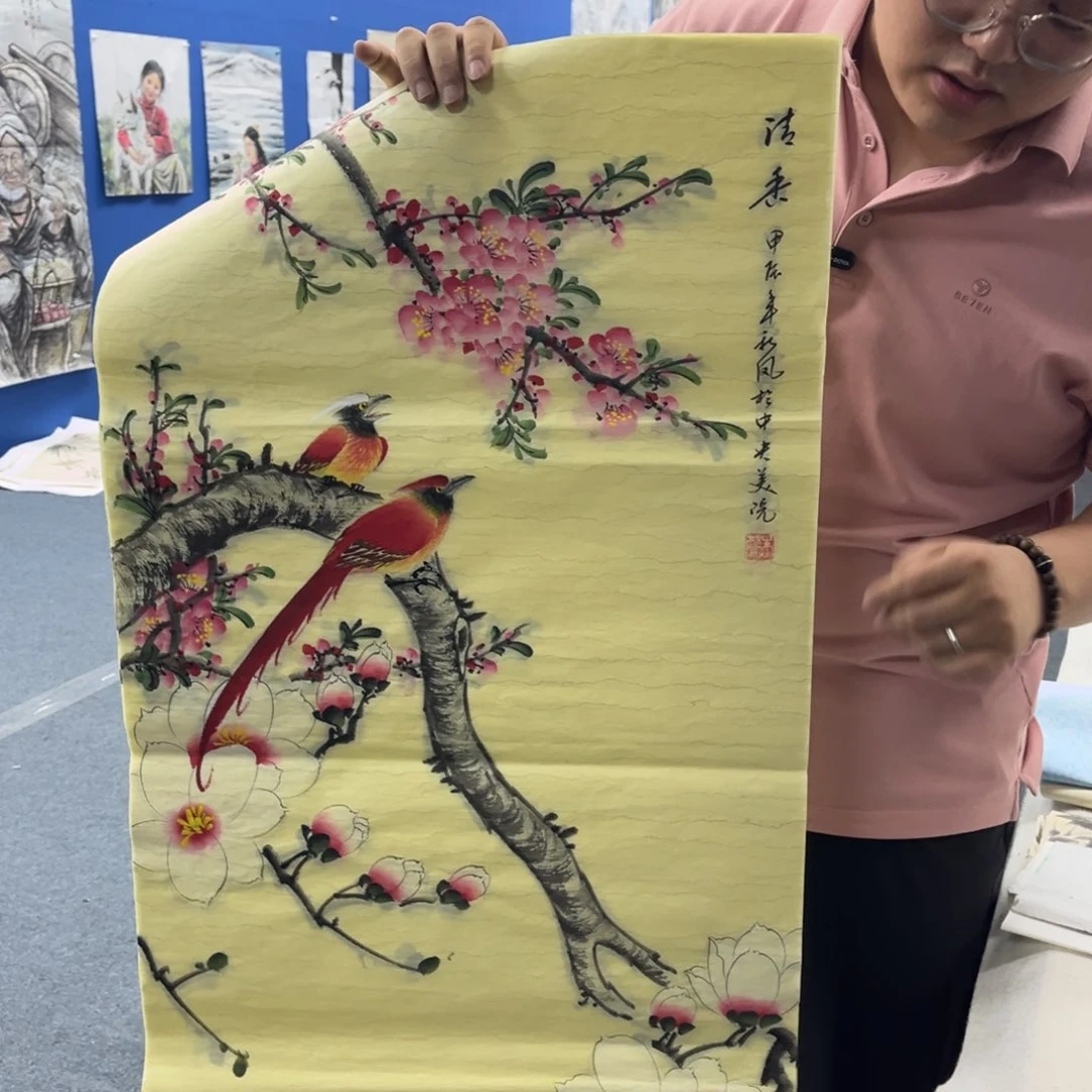 国画纯手绘字画国画作品欣赏