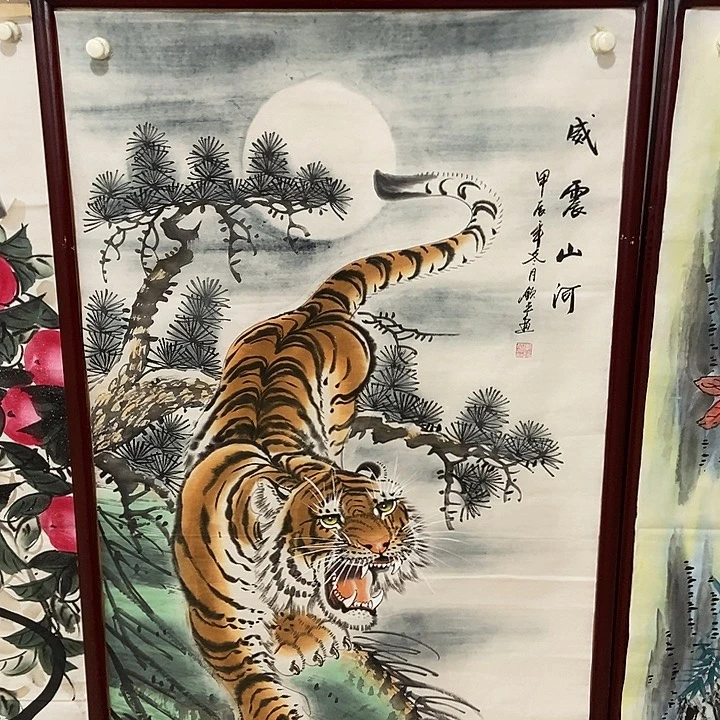 三个张画廊直播间！不带框