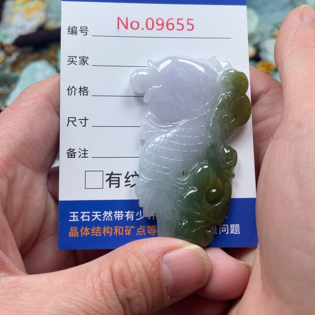 翡翠挂件未镶嵌翡翠玉缘吊坠挂件