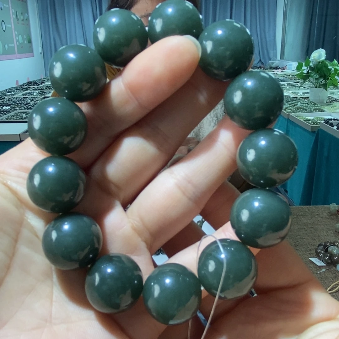 和田玉未镶嵌手链118