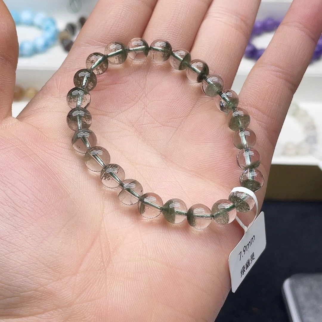 水晶手链未镶嵌绿幽灵7.9