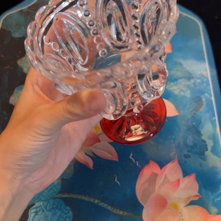 水晶玻璃外贸出口，两个