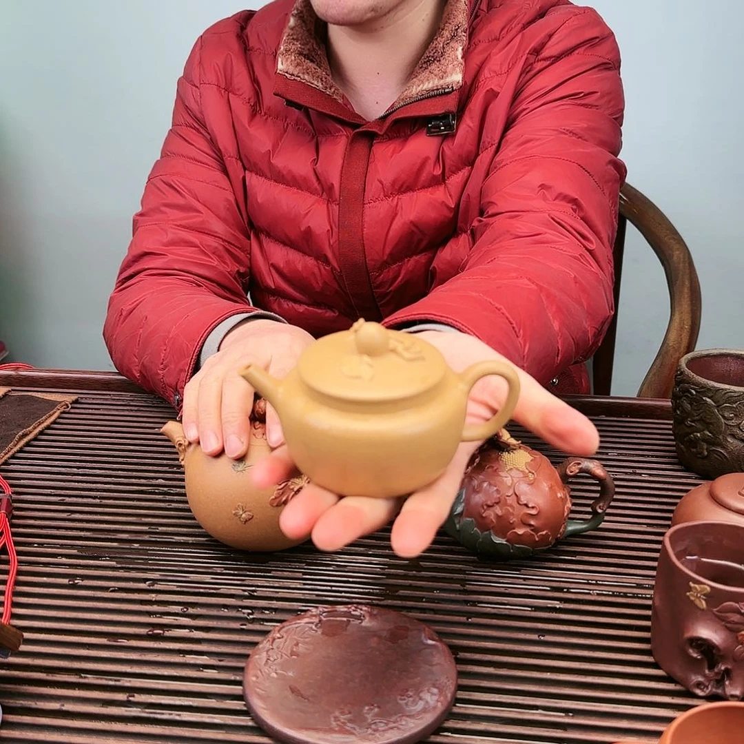 【闪购商品】紫砂茶杯多子多福