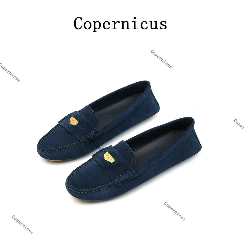 【Copernicus 】平底金币豆豆鞋女 百搭休闲时尚