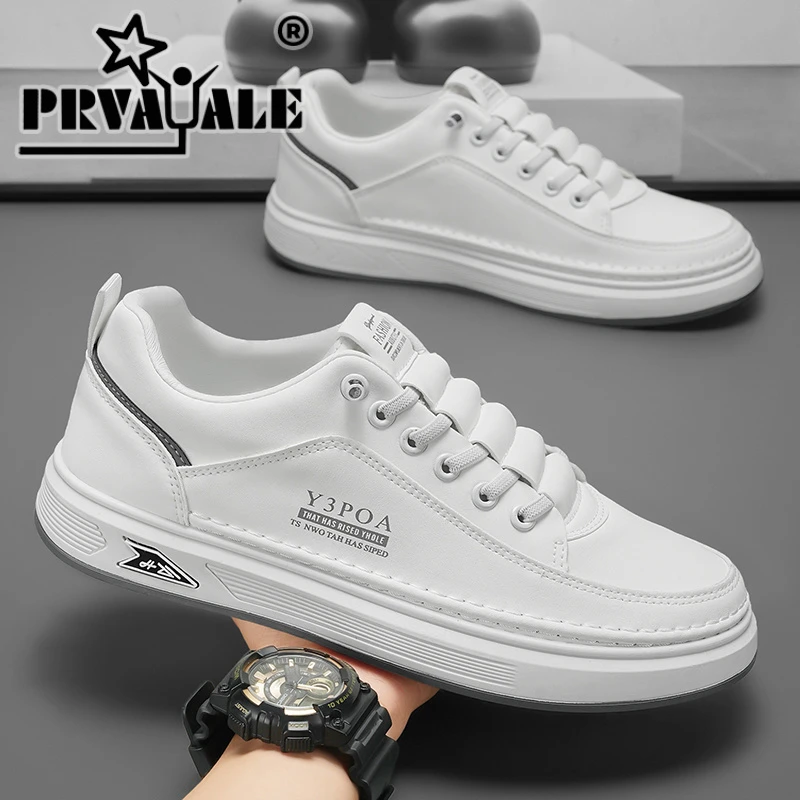 【裴罗尔】小白鞋男款2025新款潮流运动软底百搭休闲鞋男士作板鞋