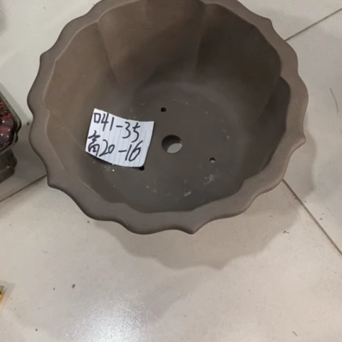 紫砂宜兴紫砂花盆