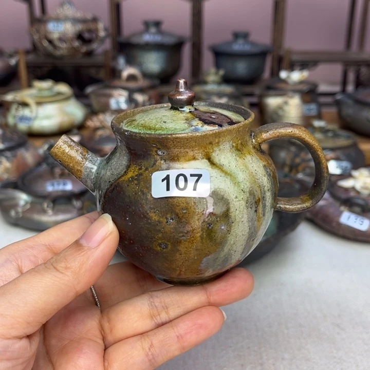 壶裸柴烧陶瓷茶具