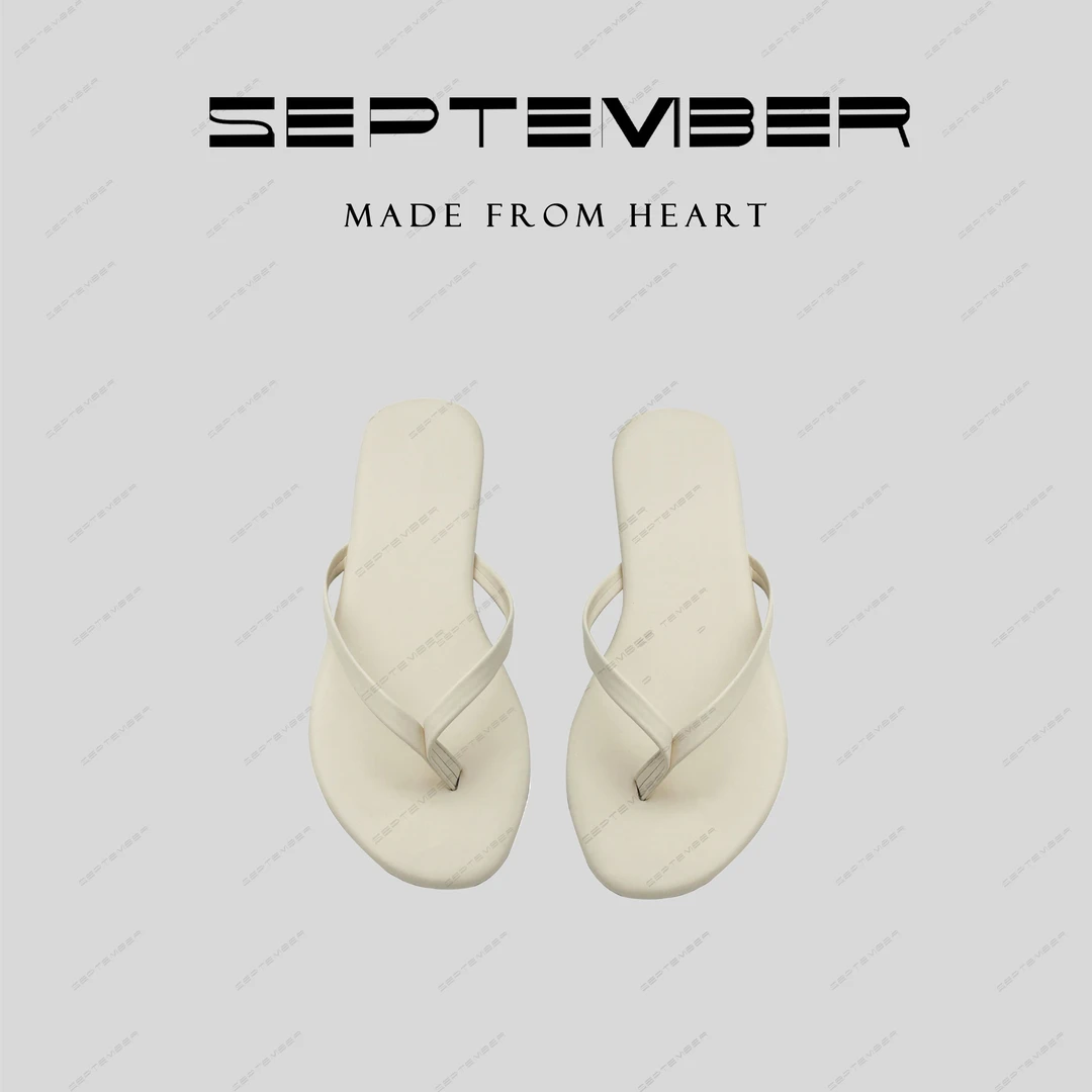 2025 S/S SEP. [春] “向外变美”四色平底人字拖