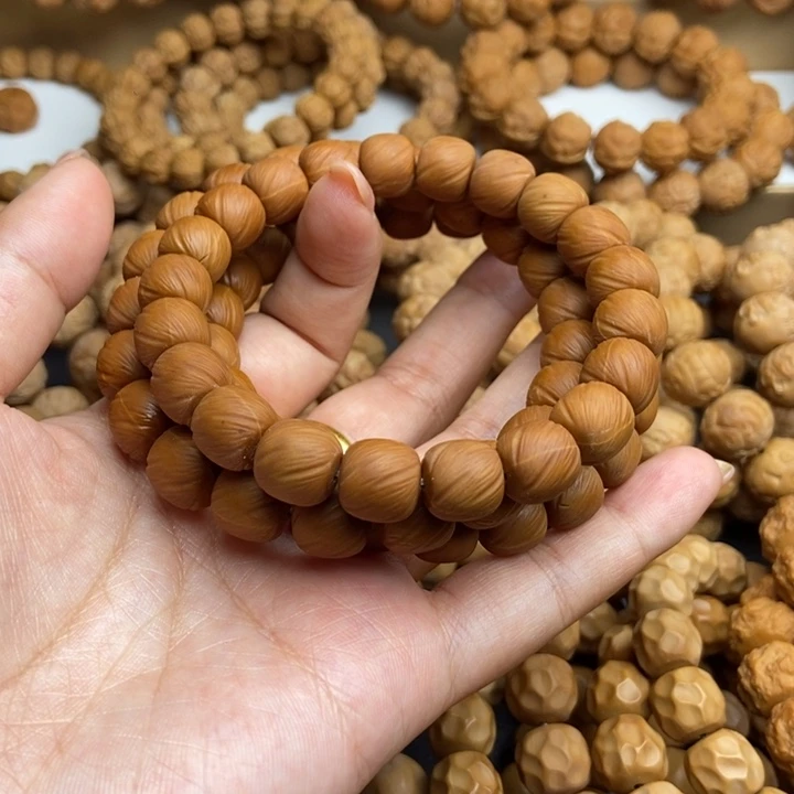 猴头核桃手串11-12浣纱瑕疵练手品介意不拍