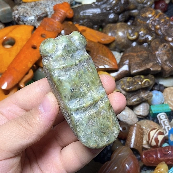 和田玉未镶嵌颈饰177