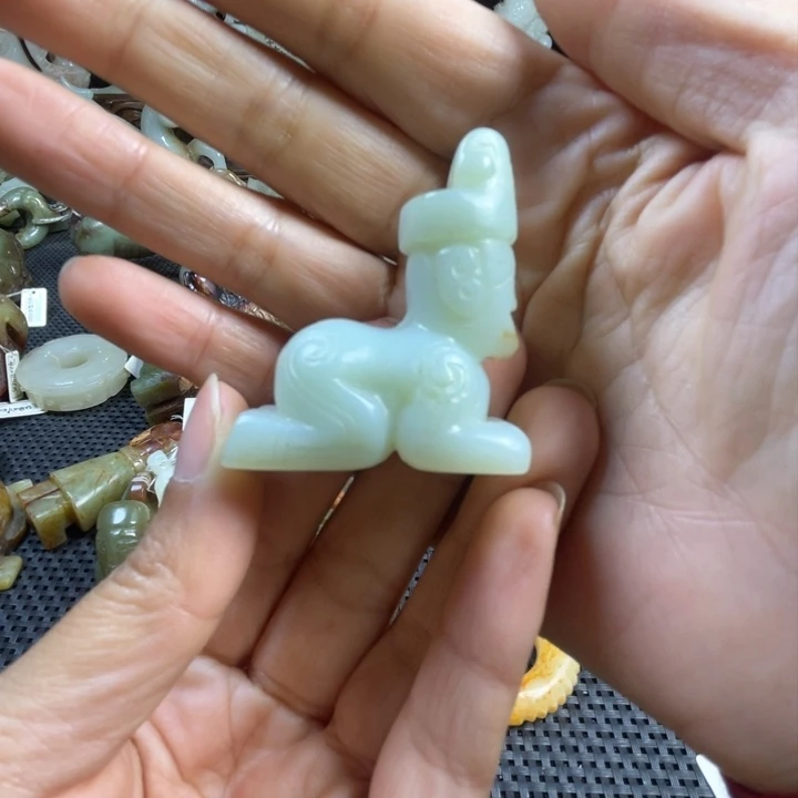 和田玉挂件未镶嵌樱*