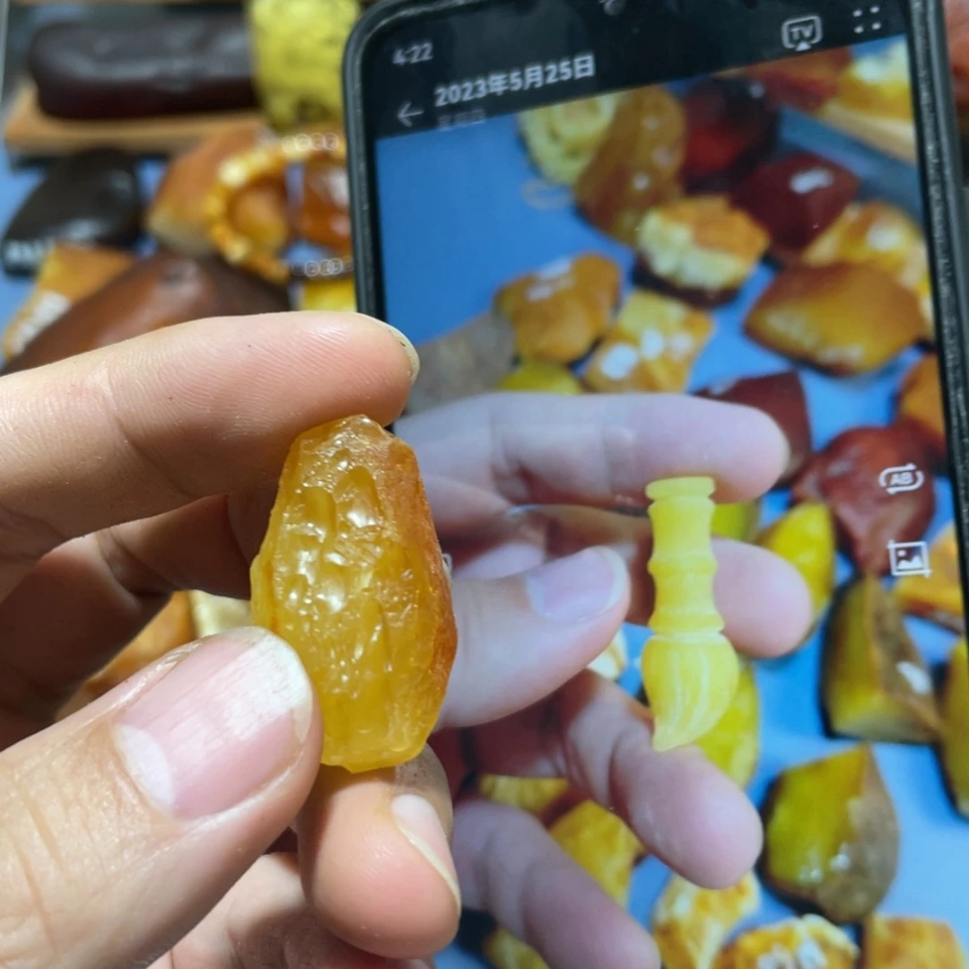 定制琥珀未镶嵌波罗的海琥珀蜜蜡