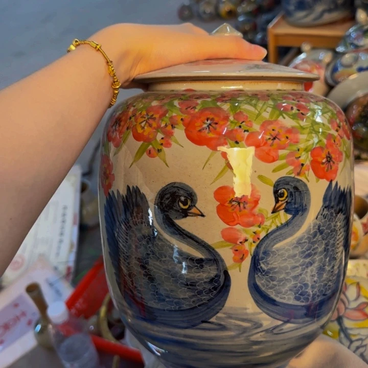 瓷片景德镇陶瓷手工手绘