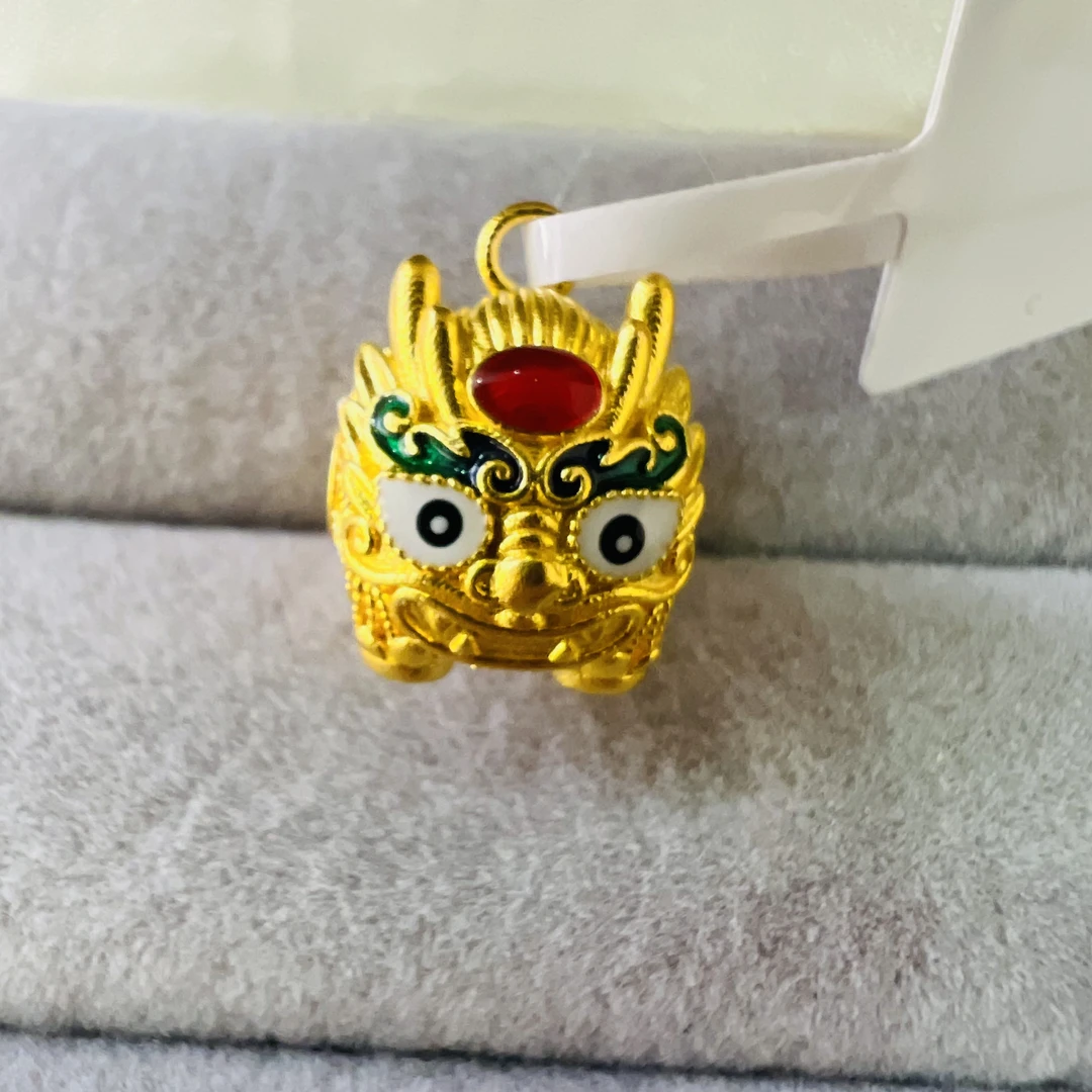 【陈晨专享】 足金999饰品 年兽吊坠 5.4 GP