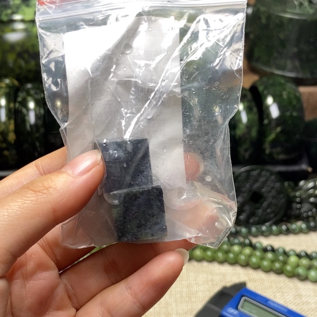 秋***雨蛇纹石玉未镶嵌药王石茶石20块