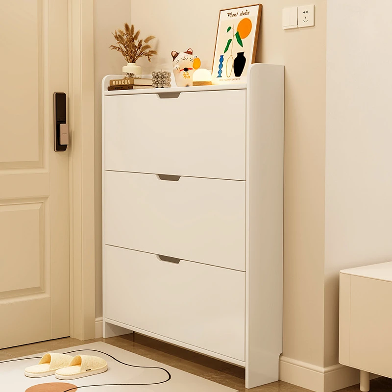 超薄鞋柜家用门口翻斗入户玄关柜新款2024爆款室内收纳储物窄鞋架