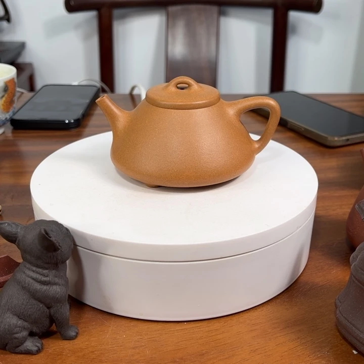 紫砂茶壶Z*十级价子冶石瓢170毫升