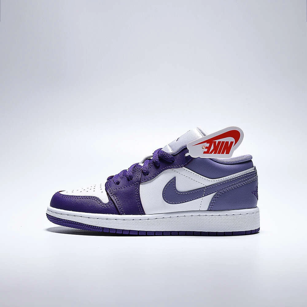 NIKE耐克2025大童AIR JORDAN 1 LOW (GS)乔丹篮球鞋553560-551