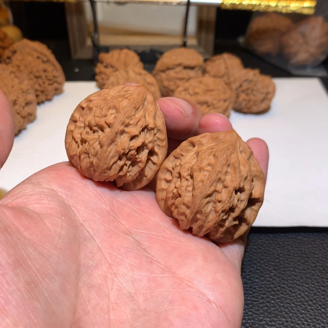 文玩核桃把件黄玉铺38