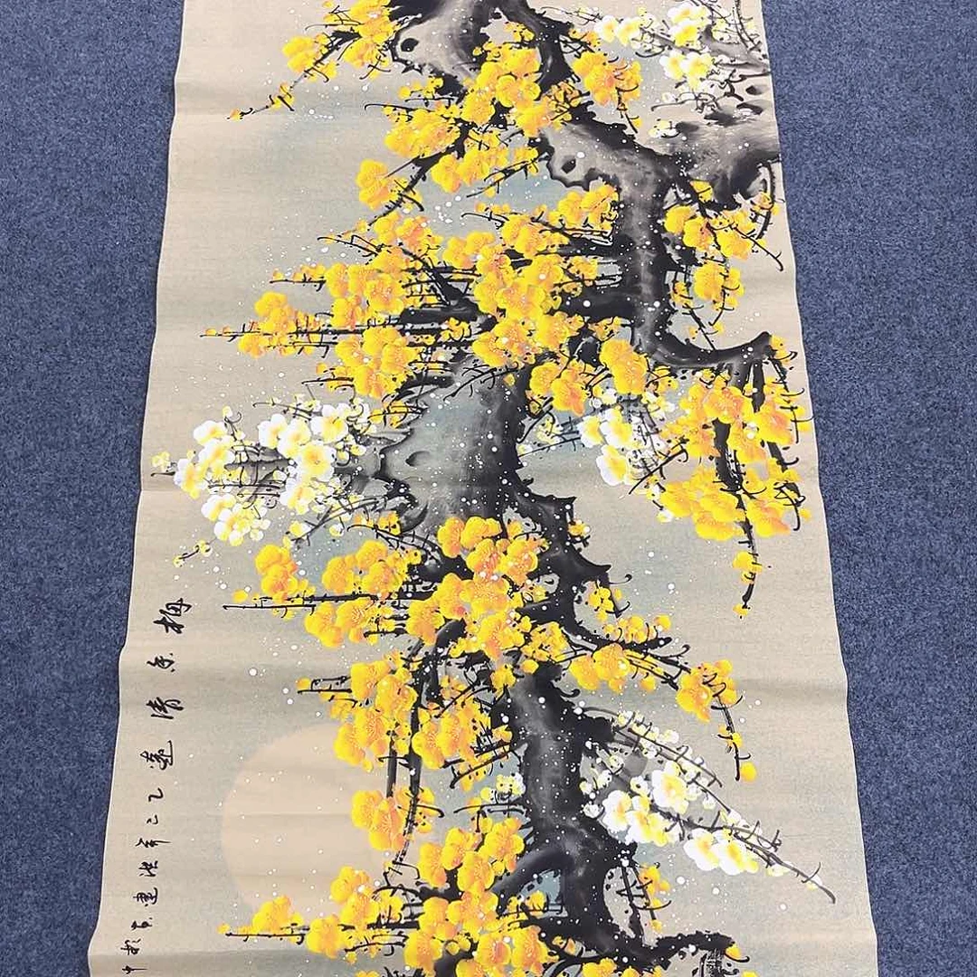 国画国画作品宣纸纯手绘