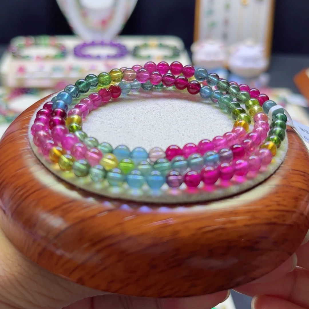 手链未镶嵌碧玺色标5mm