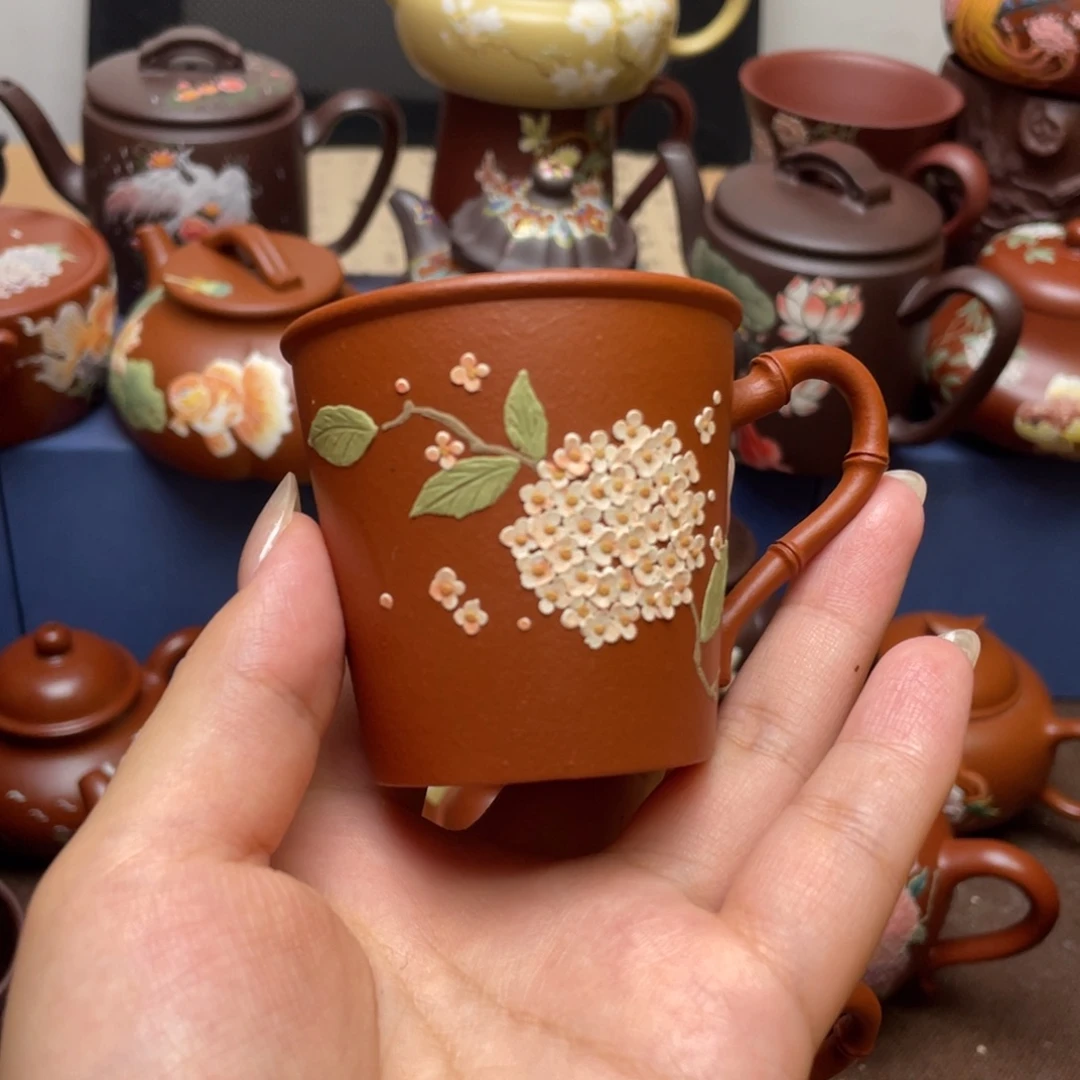 茶杯紫砂紫砂主人杯80cc