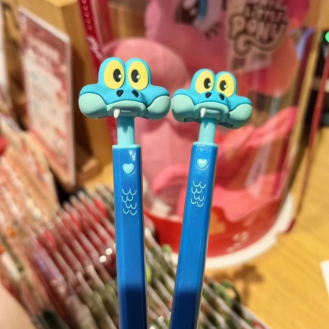 卡通动物城新款周边高颜值盖瑞蛇按压圆珠笔解毒笔疯狂动物城周边