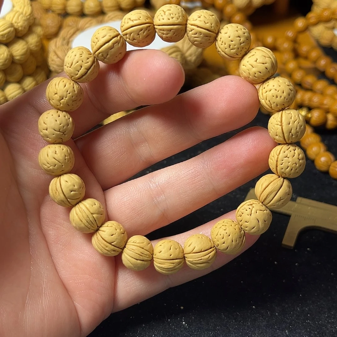 手串桃核12尺寸黄桃