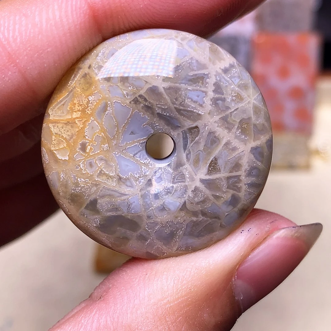 硅化玉珠宝奇石合金松*