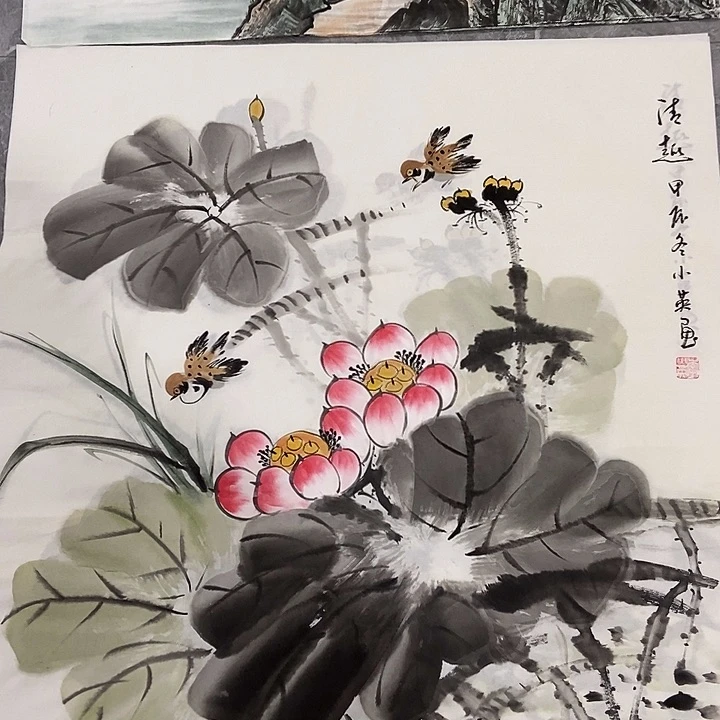 三个张画廊直播间！