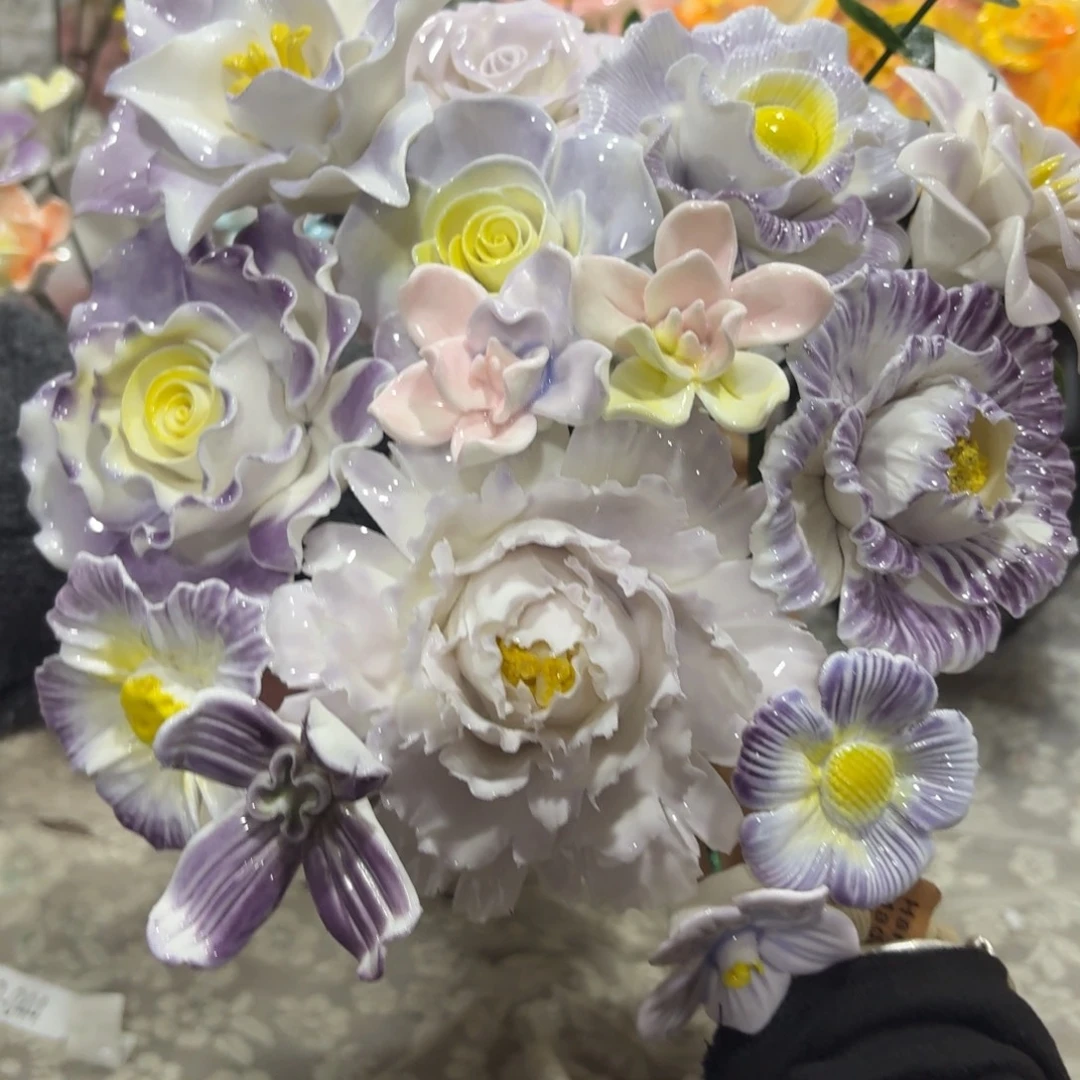 陶瓷花，20发货，退款拉黑1392