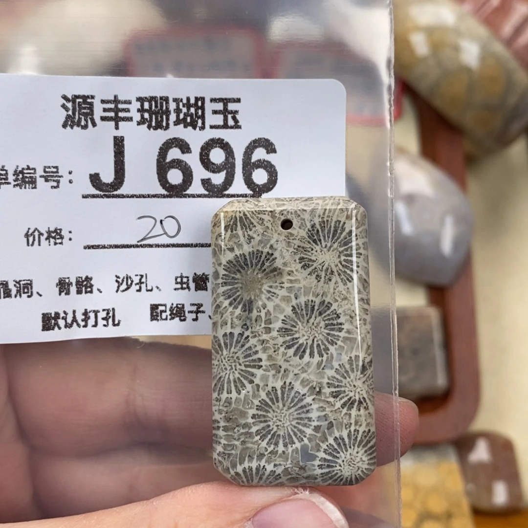 硅化玉颈饰未镶嵌用****6