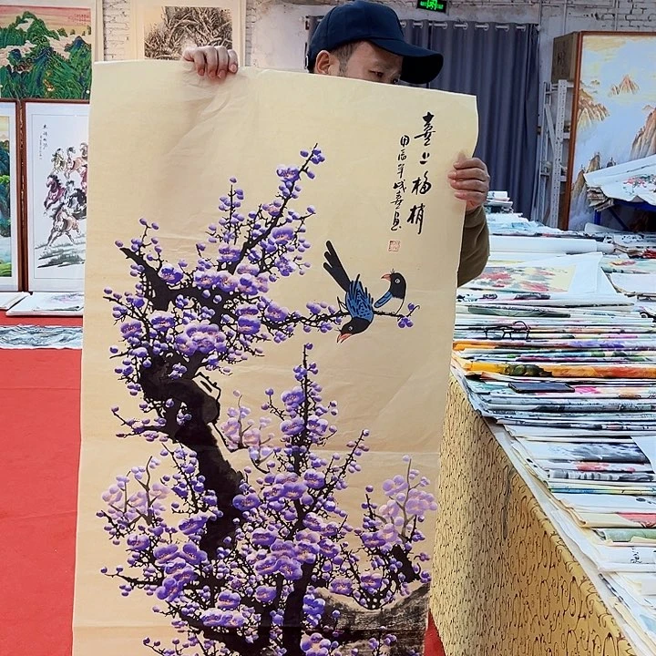 国画手绘图文并不是简单