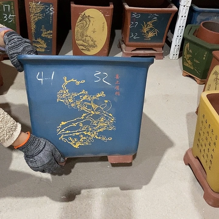 紫砂花盆紫砂花盆