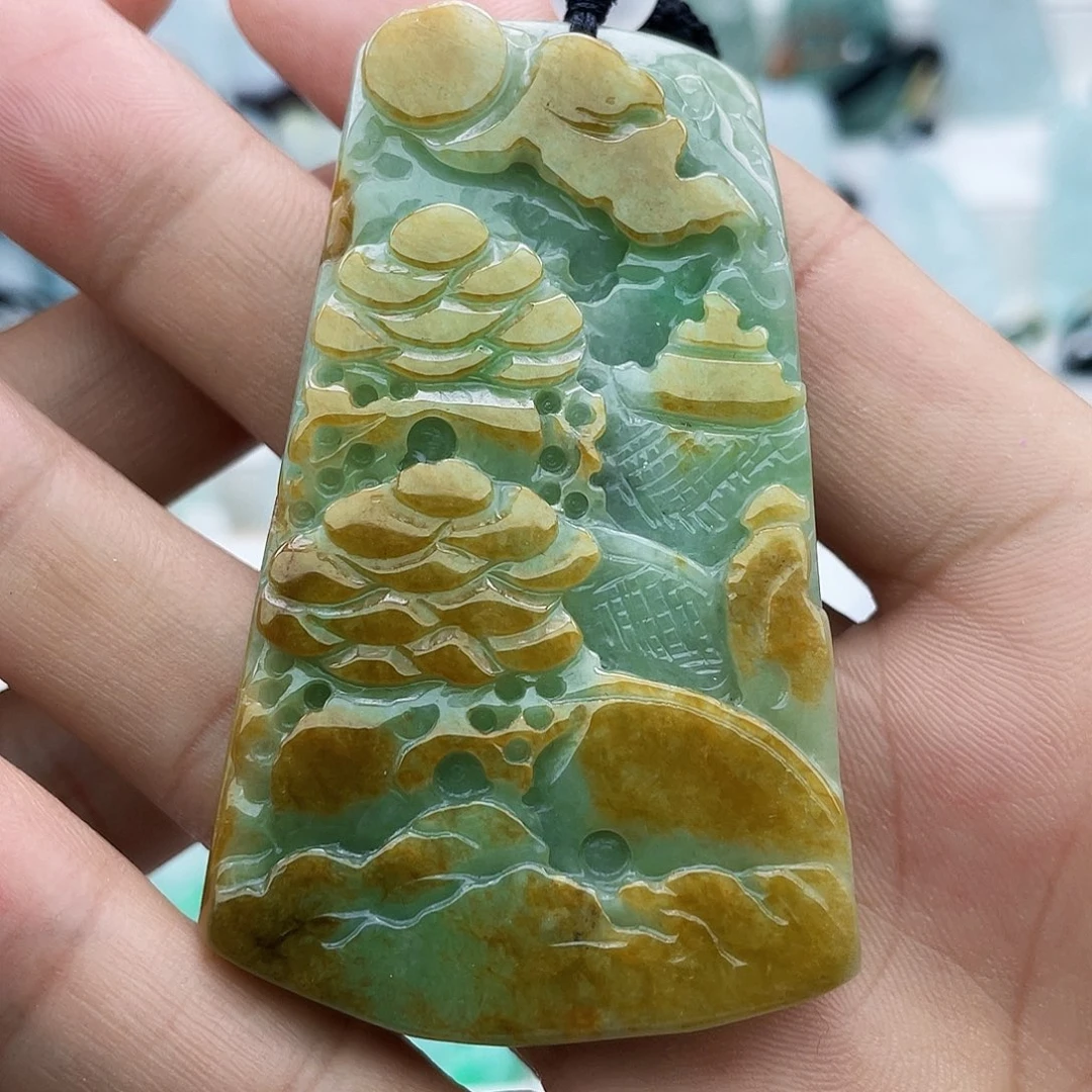 颈饰未镶嵌翡翠翡翠