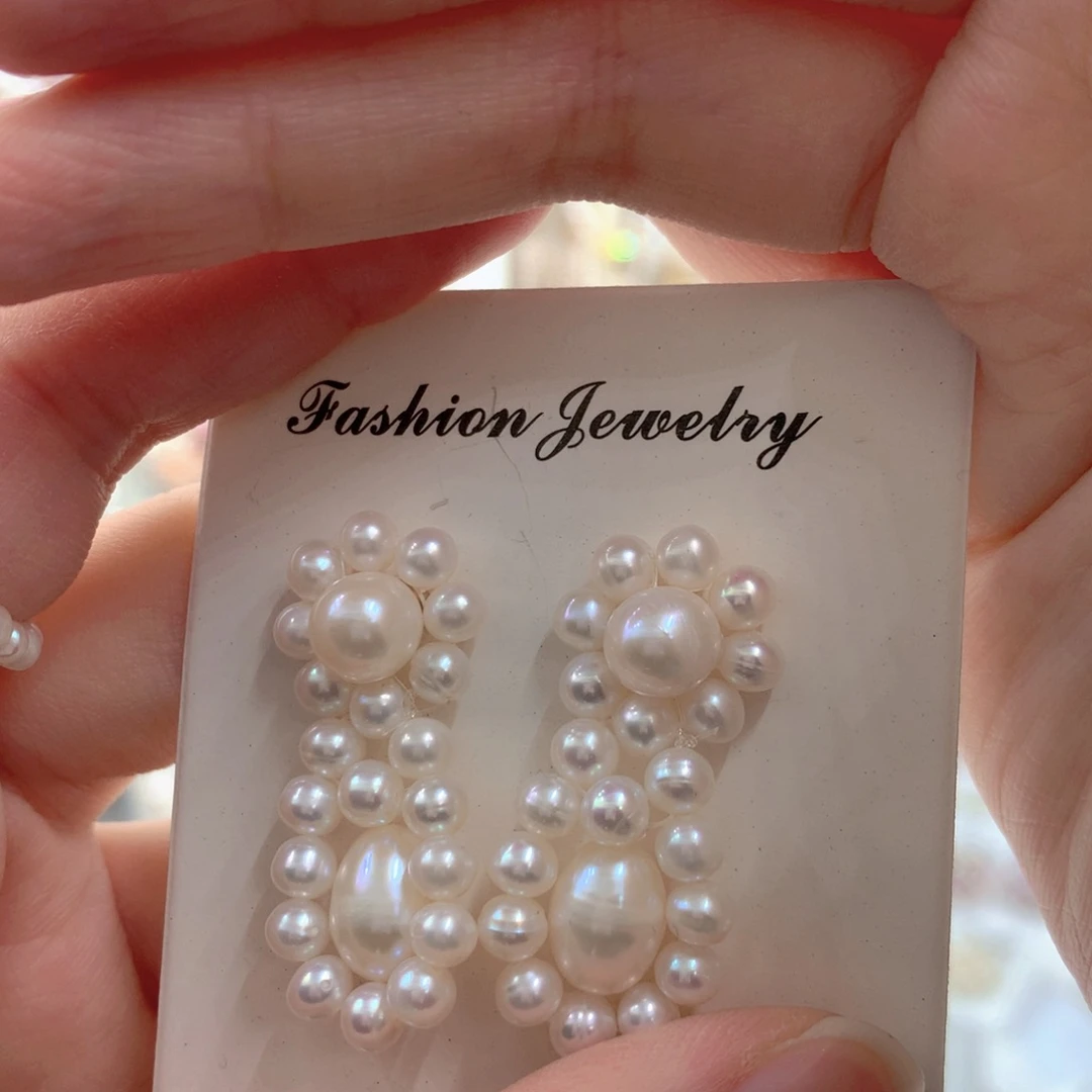 颈饰合金淡水珍珠