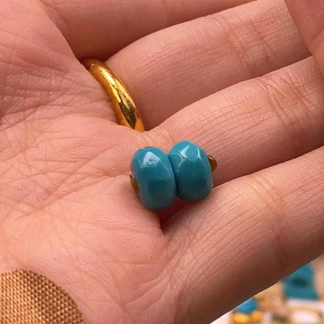 未镶嵌绿松石挂件刚*