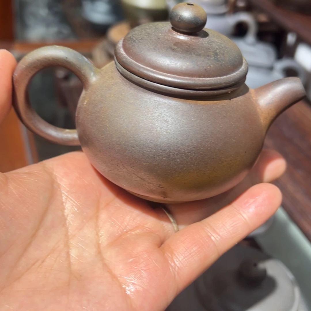贵台龙窑柴烧茶壶89暴*熊