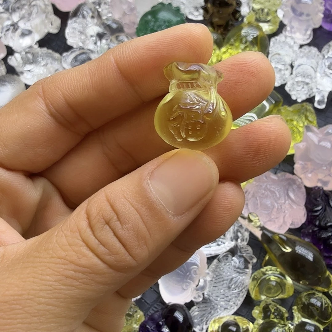 水晶吊坠(不含链)未镶嵌