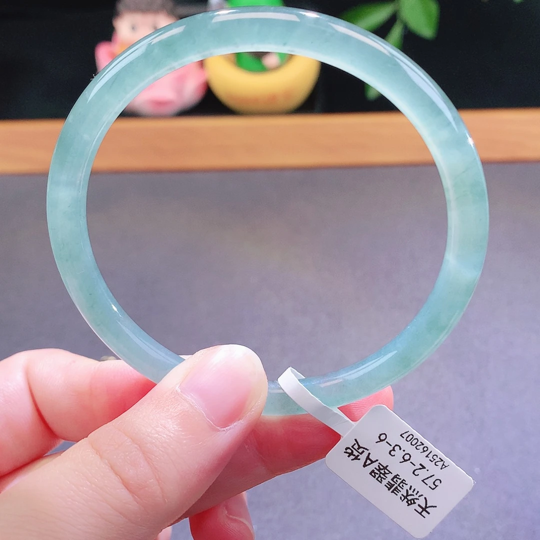 翡翠未镶嵌手镯天然翡翠