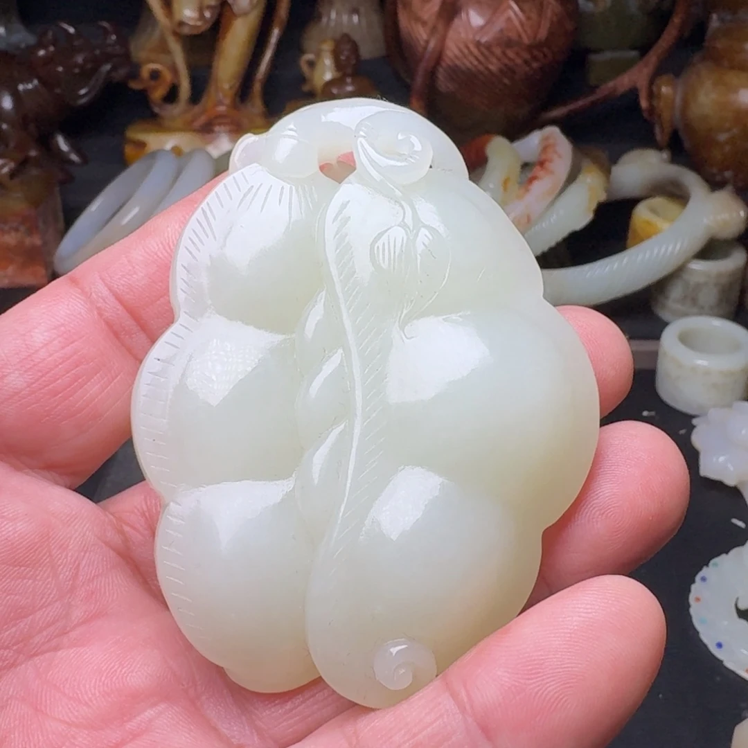 和田玉挂件未镶嵌