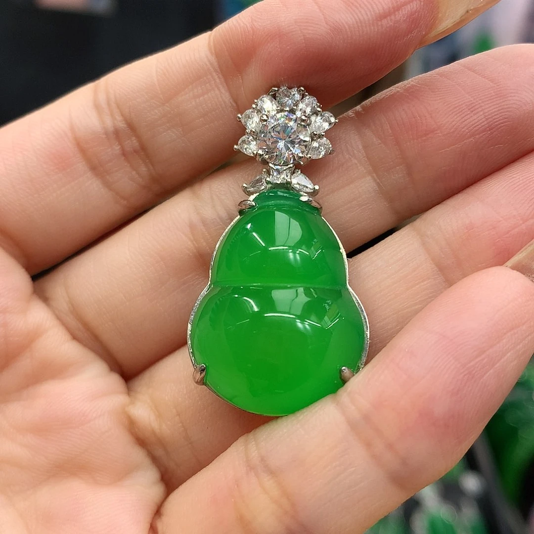 银S925镶嵌吊坠玛瑙/玉髓