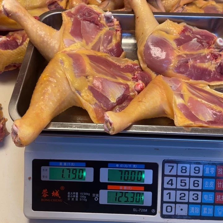 低温冷冻60天中国大陆食用农产品鸡腿