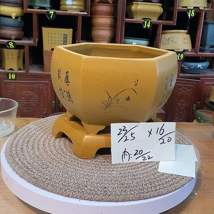 紫砂花盆紫砂花盆