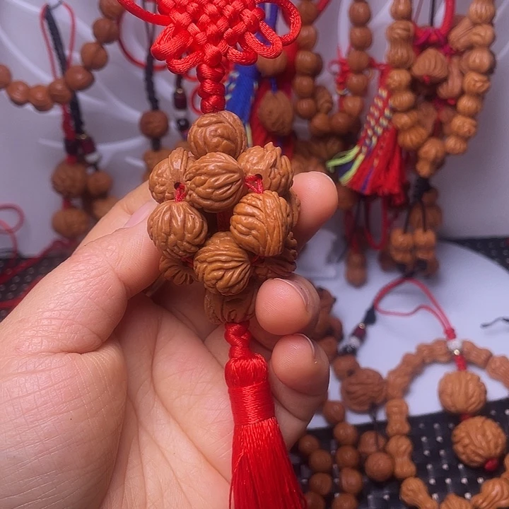 吊坠桃核龙纹桃枭