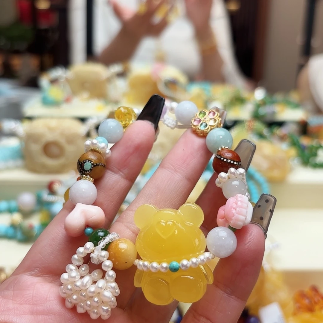 琥珀手链未镶嵌琥珀