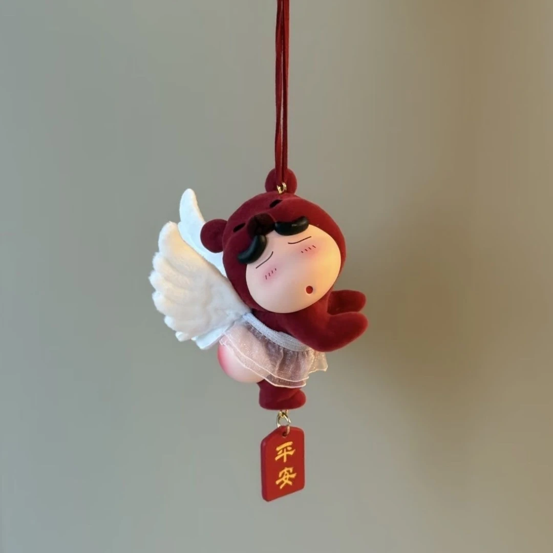 【小新家】可爱蜡笔小新汽车视频汽车挂件车载挂饰后视镜挂件