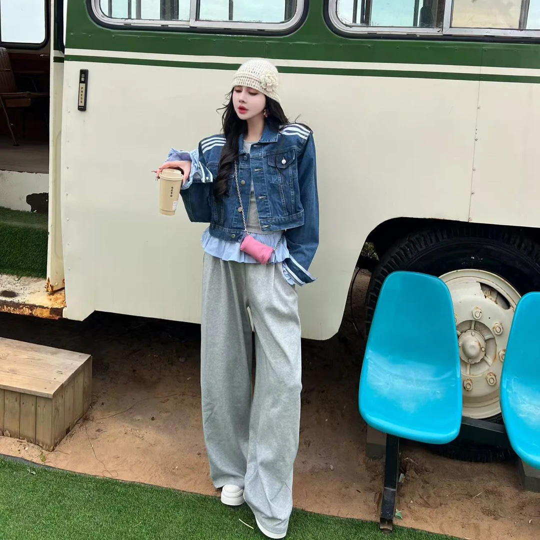 DACPAN-“女高爱好”牛仔夹克外套2025/盼·PP 8913